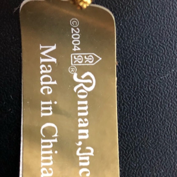 Fireman Snowman Christmas Ornament Roman Inc NWT - Picture 7 of 11